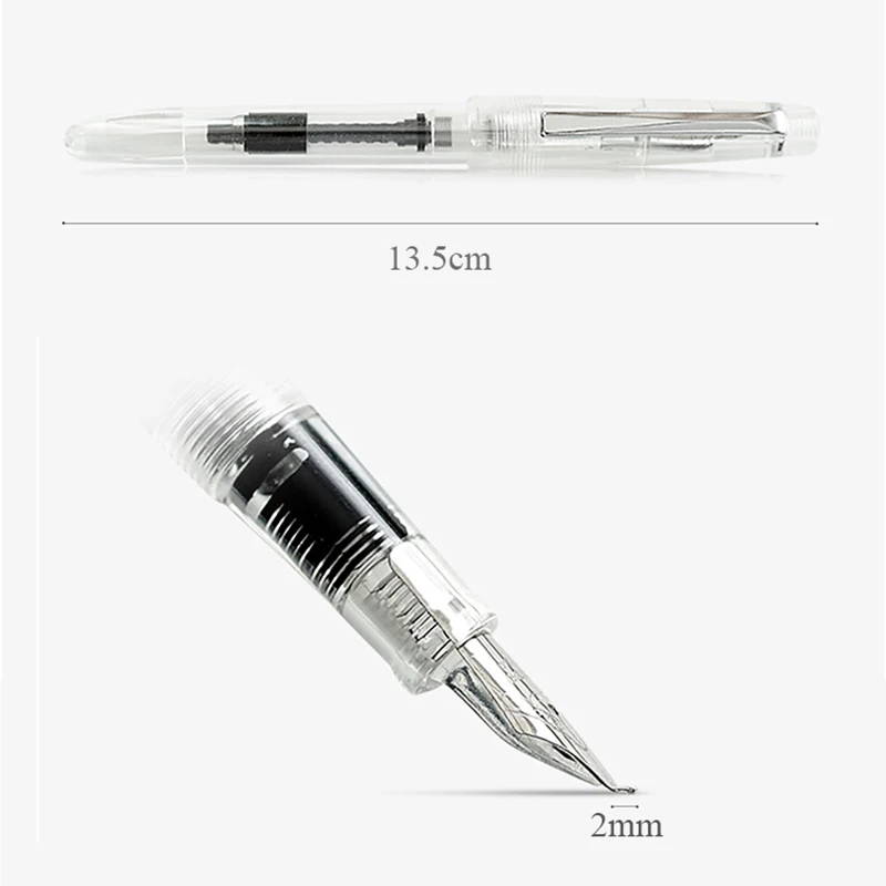 Ручка пластиковая прозрачная для авторучка для каллиграфического, 0,5 мм, Изогнутый наконечник, для школы и офиса
Ручка пластиковая прозрачная для авторучка для каллиграфического, 0,5 мм, Изогнутый наконечник, для школы и офиса