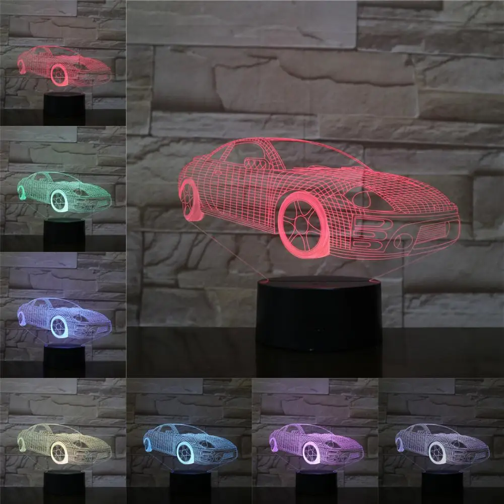 Светодиодный ночник VCity для автомобиля, 3D светильник для сна с 3 батарейками АА, с USB-кабелем, прикроватная лампа, светодиодный светсветильни...
Светодиодный ночник VCity для автомобиля, 3D светильник для сна с 3 батарейками АА, с USB-кабелем, прикроватная лампа, светодиодный светсветильни...