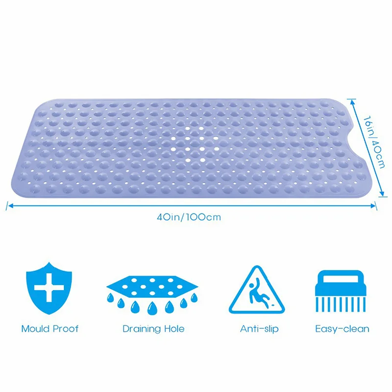 Bath Mats Non-Slip Bathroom Mat Carpet Tapis Salle De Bain Anti-Skid Massage Soft Mat Suction Cup Rug Shower Mats
Bath Mats Non-Slip Bathroom Mat Carpet Tapis Salle De Bain Anti-Skid Massage Soft Mat Suction Cup Rug Shower Mats