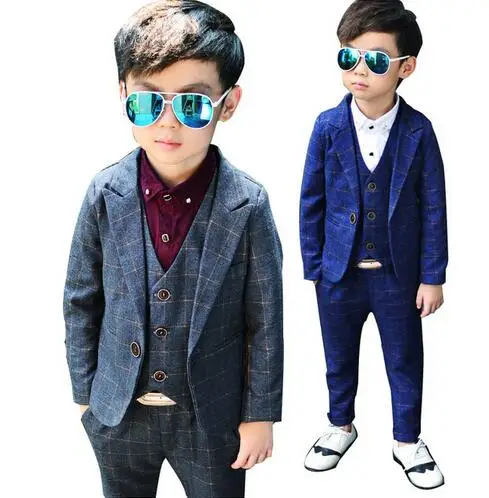 3PCS Flower Boys Suits Clothes Children Birthday Party Costume Boys Formal Suits Jacket+Vest+Pants Kids Weddings Clothing Set
3PCS Flower Boys Suits Clothes Children Birthday Party Costume Boys Formal Suits Jacket+Vest+Pants Kids Weddings Clothing Set