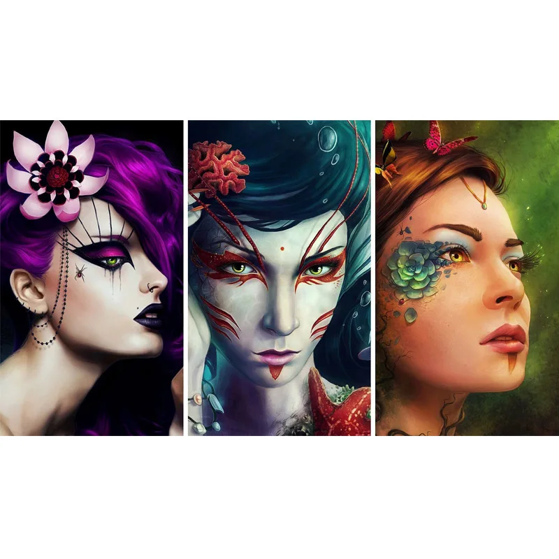 Full Square Drill 5D DIY Diamond Painting "gorgeous girls" Embroidery Cross Stitch Mosaic Home Decor Gift Y2711
Full Square Drill 5D DIY Diamond Painting "gorgeous girls" Embroidery Cross Stitch Mosaic Home Decor Gift Y2711