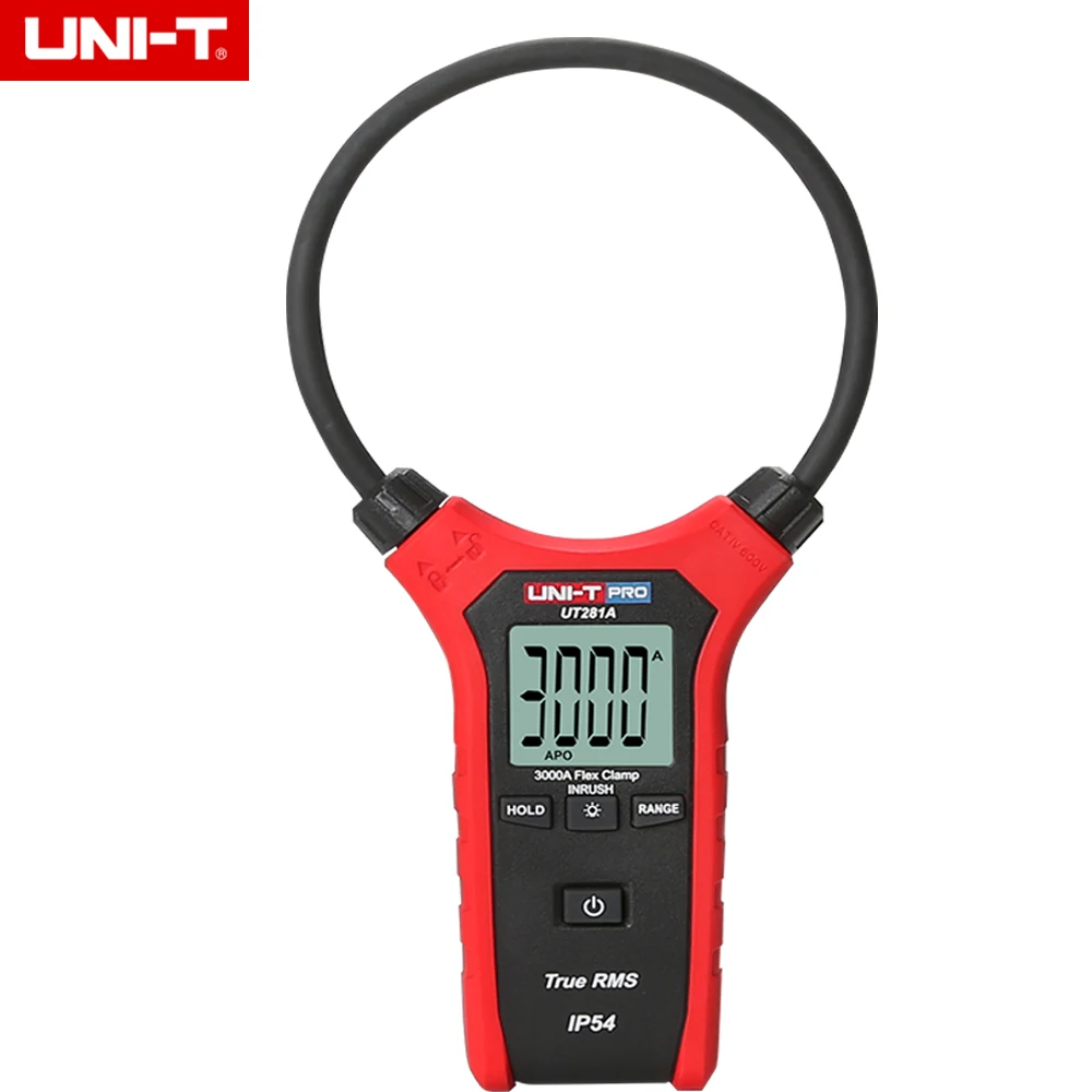 UNI-T UT281A Smart AC Digital Flexible Clamp Meter Voltage Current Resistance Frequency Handheld Multimeter
UNI-T UT281A Smart AC Digital Flexible Clamp Meter Voltage Current Resistance Frequency Handheld Multimeter