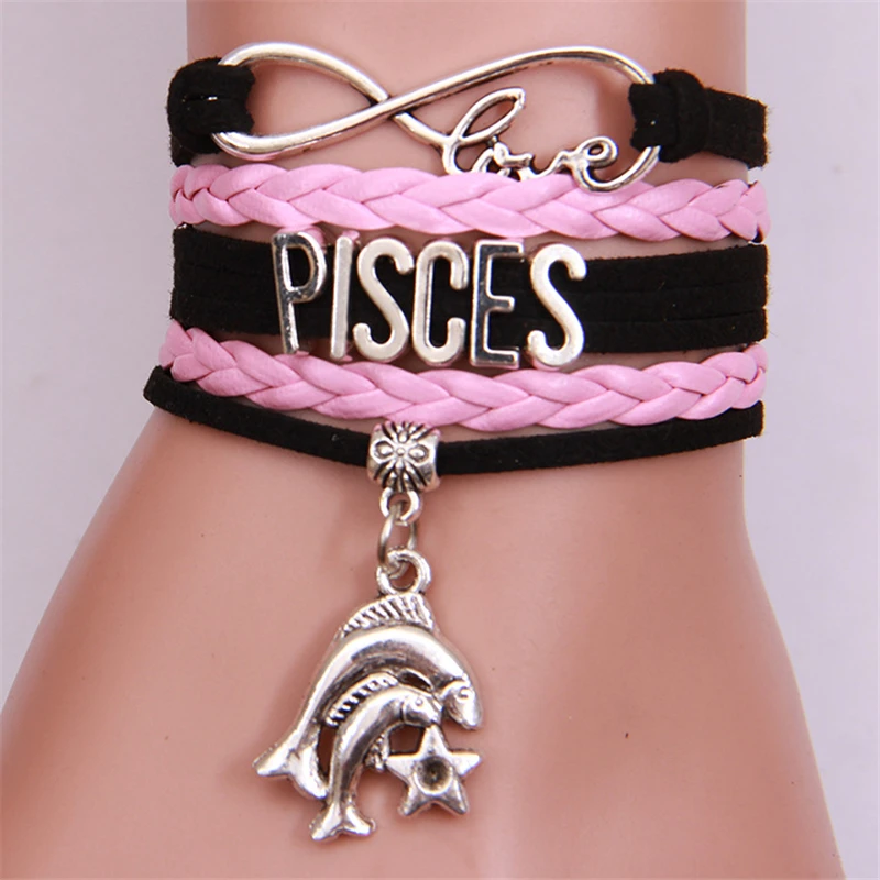 New Handmade Retro Women Bracelet Constellation Pendant Charm leather Weaving Bracelet Fashion Creative Jewelry For Men Bileklik
New Handmade Retro Women Bracelet Constellation Pendant Charm leather Weaving Bracelet Fashion Creative Jewelry For Men Bileklik