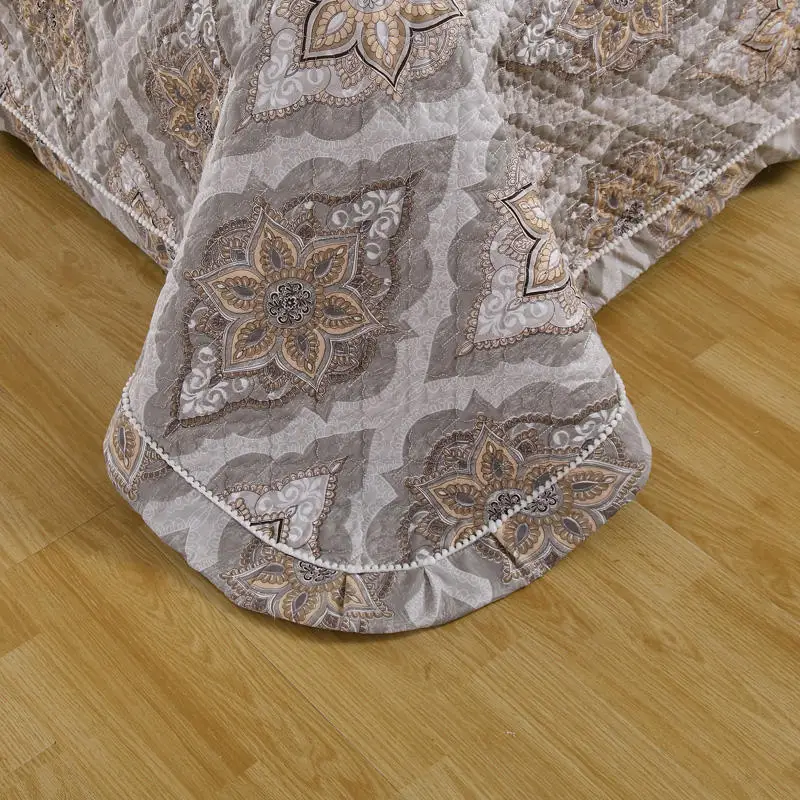 Luxury 100% Cotton Coverlet Set 3 Piece Quilted Bedspread Skin Friendly Summer Bedspreads Comforter Fabric Bed Spread Cubrecama
Luxury 100% Cotton Coverlet Set 3 Piece Quilted Bedspread Skin Friendly Summer Bedspreads Comforter Fabric Bed Spread Cubrecama