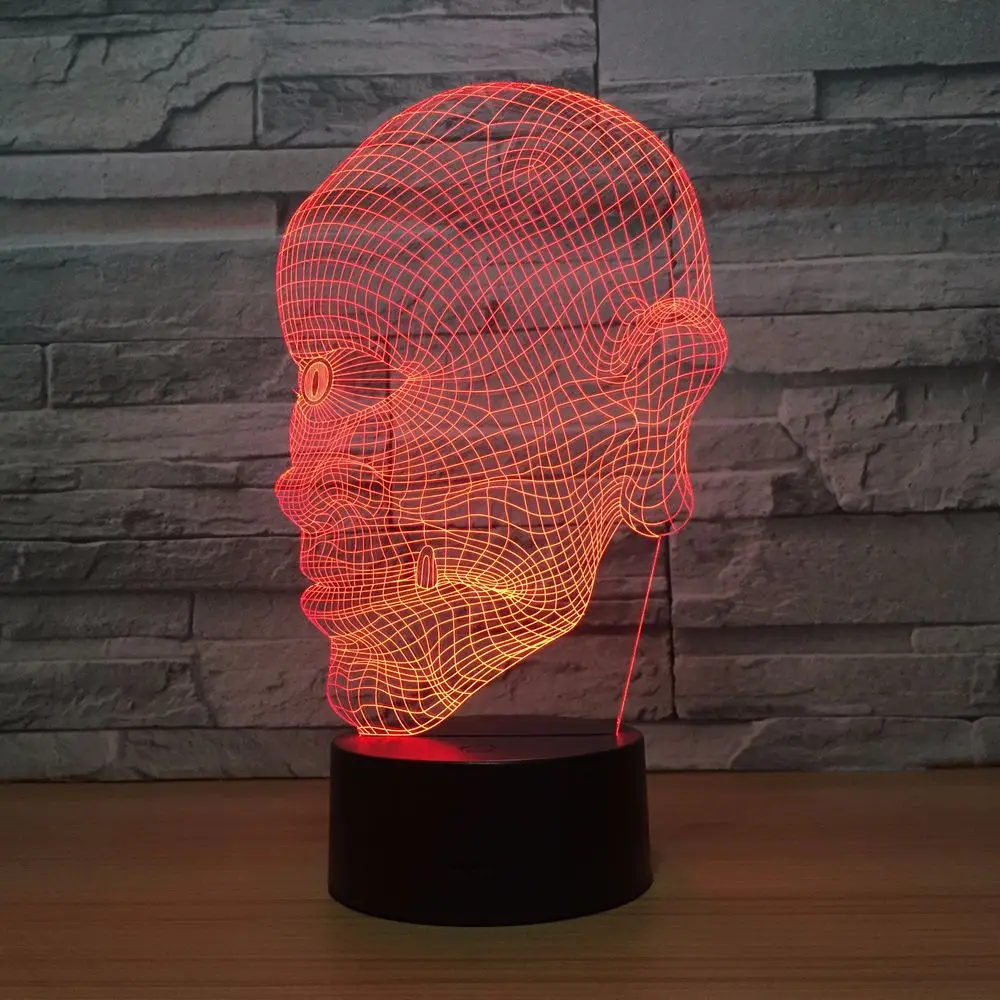 Skull 3D LED Lamp USB Powered 7 Colors Amazing Optical Illusion Touch Night Lamp Bedroom Light Kids Gifts Kids Gift Drop Ship
Skull 3D LED Lamp USB Powered 7 Colors Amazing Optical Illusion Touch Night Lamp Bedroom Light Kids Gifts Kids Gift Drop Ship