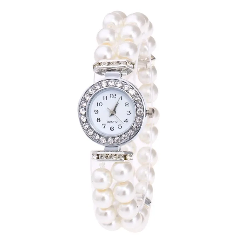 Selling Fashion Watches Steel Belt Alloy Trendy Metal Bracelet Quartz Gold Watch Crystal Diamond Pearl String Round Wristwatches
Selling Fashion Watches Steel Belt Alloy Trendy Metal Bracelet Quartz Gold Watch Crystal Diamond Pearl String Round Wristwatches