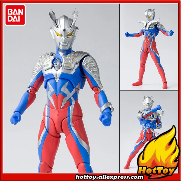 100% Оригинальные фигурки BANDAI Spirit Tamashii Nation S.H. Фигурка (SHF) Ultraman Zero|Игровые и