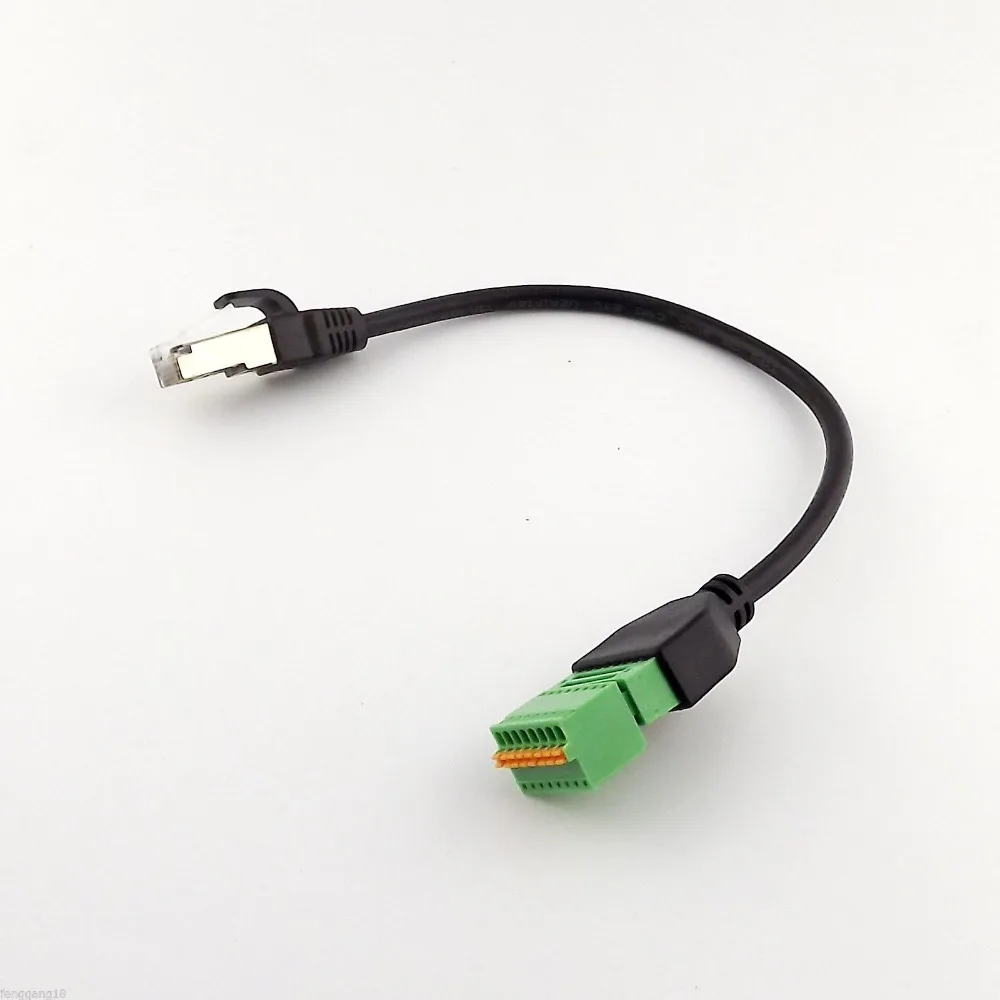 1pcs RJ45 Ethernet Male Plug To 8 Pin AV Terminal Spring Solderless Block Adapter Cable 25cm
1pcs RJ45 Ethernet Male Plug To 8 Pin AV Terminal Spring Solderless Block Adapter Cable 25cm