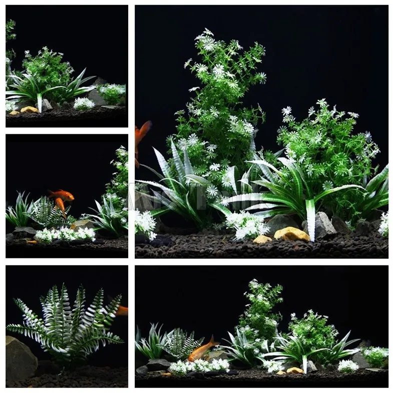 Mr.Tank 11pcs/lot New Aquarium Plants Package Set Plastic Artificial Aquatic Landscape Decorations Water Plants Set
Mr.Tank 11pcs/lot New Aquarium Plants Package Set Plastic Artificial Aquatic Landscape Decorations Water Plants Set