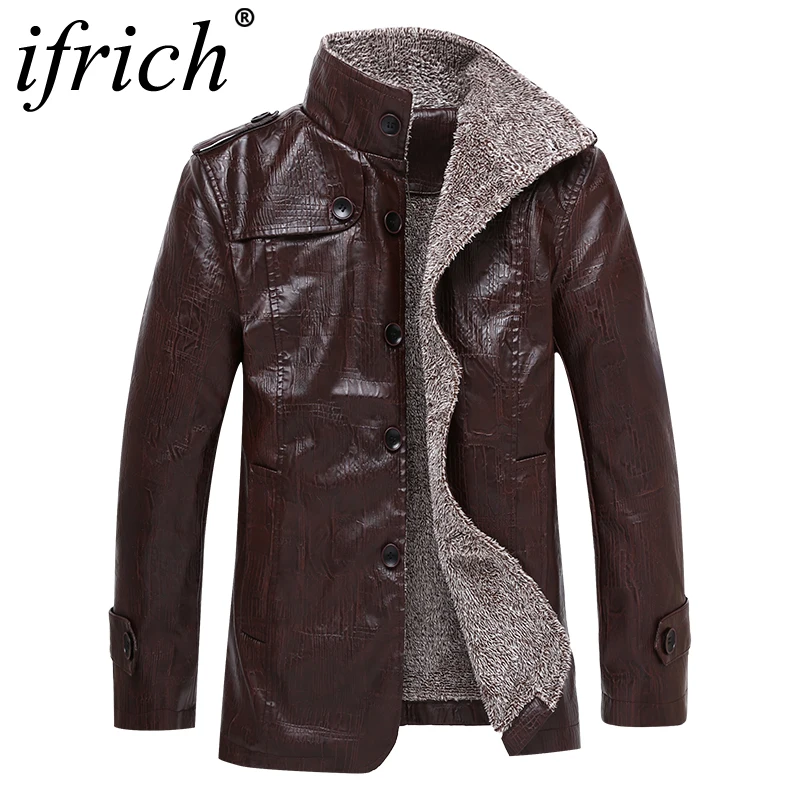 Leather Jacket Men Coats 4XL Brand High Quality PU Outerwear 2018 New Male Casual Winter Fur Male Jacket Fleece Plus Velvet
Leather Jacket Men Coats 4XL Brand High Quality PU Outerwear 2018 New Male Casual Winter Fur Male Jacket Fleece Plus Velvet