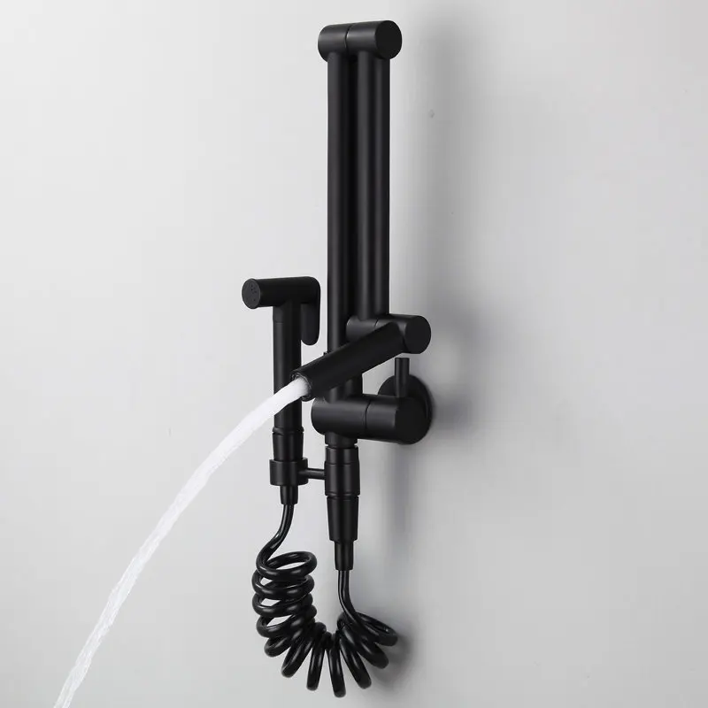 Kitchen Faucet Foldable Kitchen Sink Mixer Tap Total Brass Black Chrome Finished Single Cold Wall Mounted Rotatable Bidet tap
Kitchen Faucet Foldable Kitchen Sink Mixer Tap Total Brass Black Chrome Finished Single Cold Wall Mounted Rotatable Bidet tap
