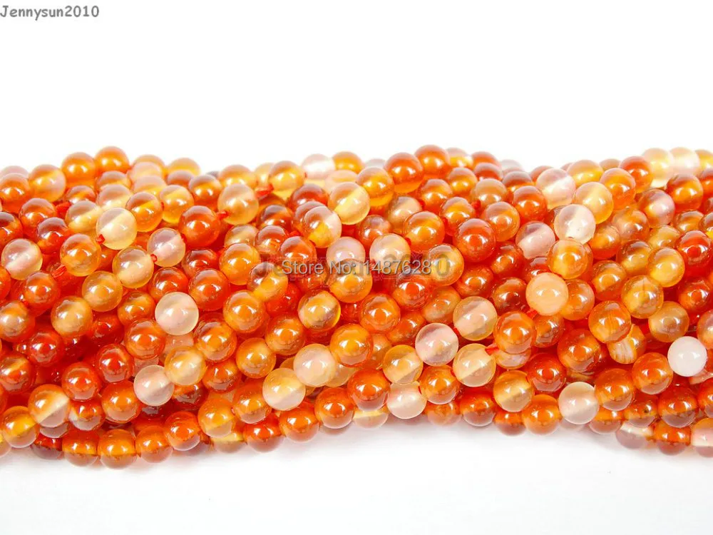 Natural Carnelian Gems Stones 3mm Smooth Round Spacer Loose Beads 15'' Strand for Jewelry Making Crafts 5 Strands/Pack
Natural Carnelian Gems Stones 3mm Smooth Round Spacer Loose Beads 15'' Strand for Jewelry Making Crafts 5 Strands/Pack