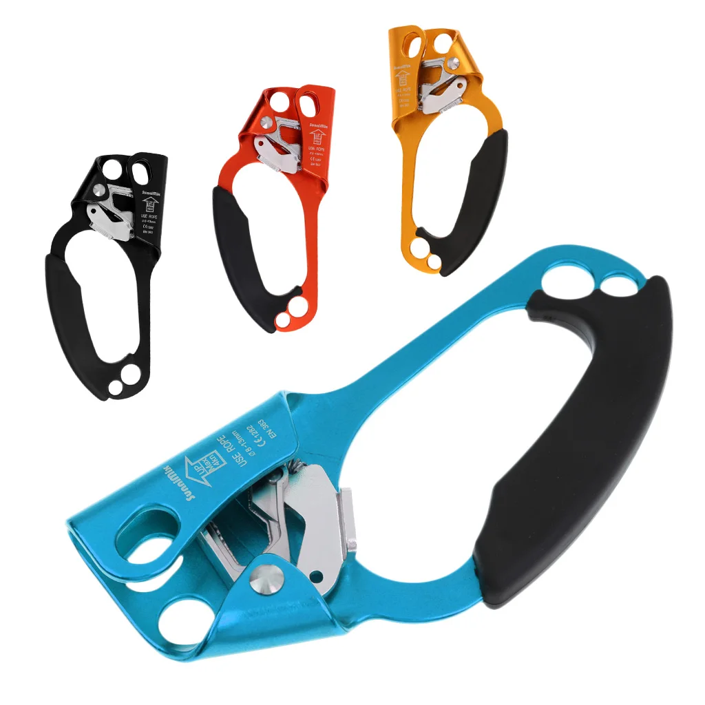 CE Approved Outdoor Sports Rock Rescue Climbing Device Mountaineer Handle Right/Left Ascender Equipment for 8-13mm Rope Tools
CE Approved Outdoor Sports Rock Rescue Climbing Device Mountaineer Handle Right/Left Ascender Equipment for 8-13mm Rope Tools