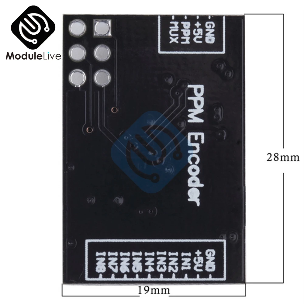 Airplane 8 Channel 8-CH PPM Encoder Module V1.6 For Pixhawk/ PPZ/ MK/ MWC Flight Controller
Airplane 8 Channel 8-CH PPM Encoder Module V1.6 For Pixhawk/ PPZ/ MK/ MWC Flight Controller