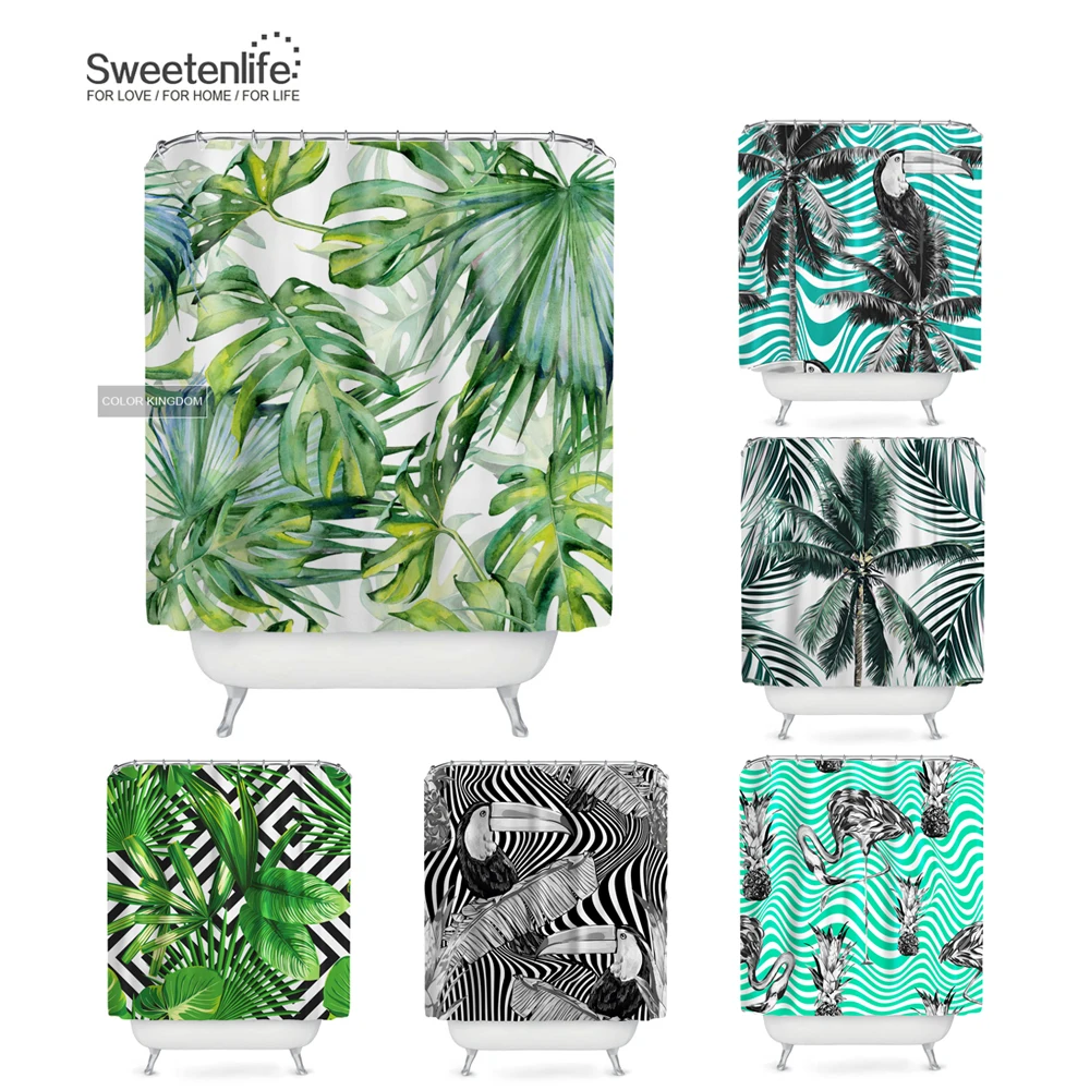 Водонепроницаемая занавеска Sweetenlife для ванной из полиэстера 180 х180 см|shower curtain|bath