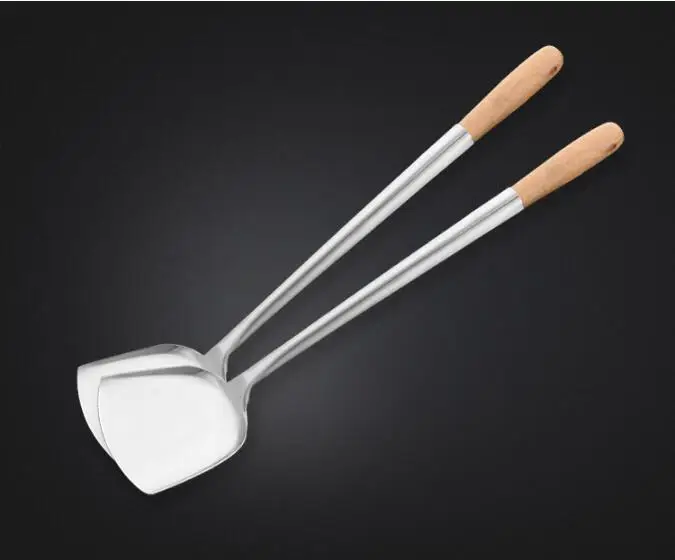 1PC Frying Fish Turners Long Handle Shovel Cooking Pot Turner Stainless Steel Spatula Kitchen Cooking Utensils Cookware KX 232
1PC Frying Fish Turners Long Handle Shovel Cooking Pot Turner Stainless Steel Spatula Kitchen Cooking Utensils Cookware KX 232