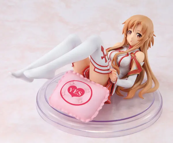 Anime Sword Art Online SAO Yuuki Asuna 1/8 Scale Pillow Ver. Sexy Girl PVC Action Figure Collection Model Toys Doll 16CM
Anime Sword Art Online SAO Yuuki Asuna 1/8 Scale Pillow Ver. Sexy Girl PVC Action Figure Collection Model Toys Doll 16CM