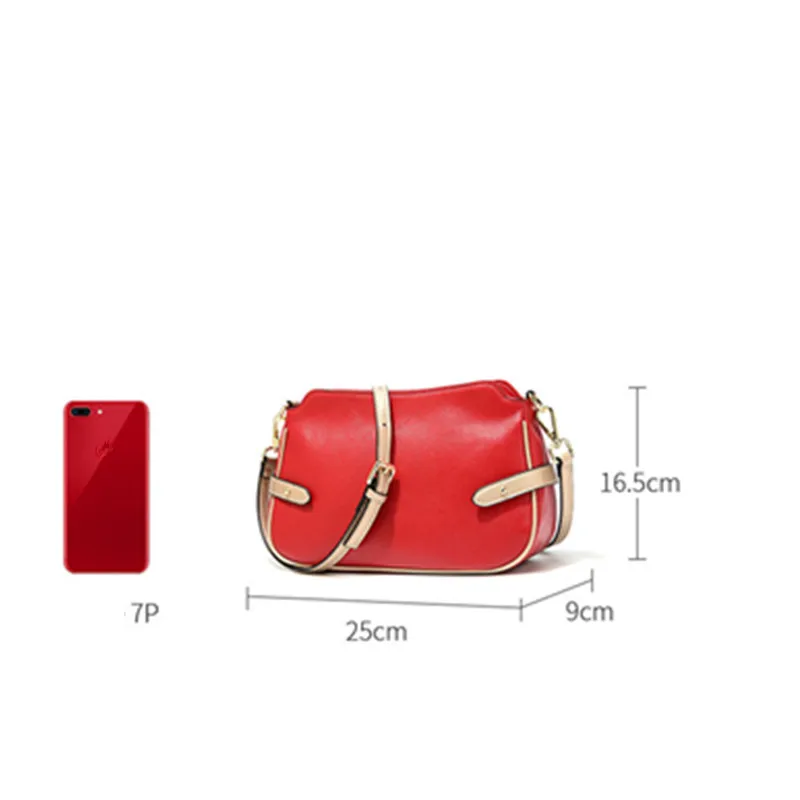 ICEV New Simple European Fashion Genuine Leather Bags Handbags Women Famous Brands Crossbody Bags for Women Messenger Bags Sac
ICEV New Simple European Fashion Genuine Leather Bags Handbags Women Famous Brands Crossbody Bags for Women Messenger Bags Sac