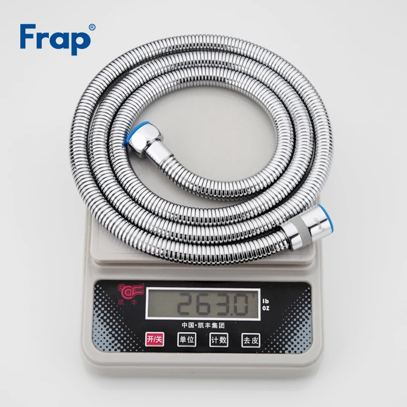 

Frap New Arrival High Quality Stainless Steel Hose Reinforced 1.5m Flexible Shower Faucet Hose Bathroom Accessories G43X3