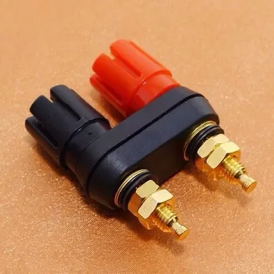 100pcs/lot Gold plate audio speaker terminal Amplifier Terminal Dual 4mm Binding Post Banana Plug Jack connector Black Red
100pcs/lot Gold plate audio speaker terminal Amplifier Terminal Dual 4mm Binding Post Banana Plug Jack connector Black Red