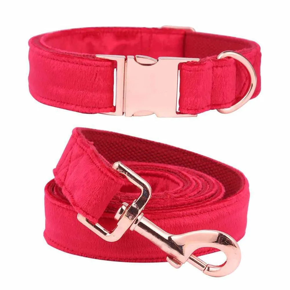 Unique Style Paws Velvet Dog Collar and Leash Christmas Soft & Comfy Gift for Small or Large Dog
Unique Style Paws Velvet Dog Collar and Leash Christmas Soft & Comfy Gift for Small or Large Dog
