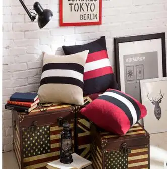 British striped knitted wool cushion cover decorative waist pillowcase sofa lumbar pillow cover backrest household
British striped knitted wool cushion cover decorative waist pillowcase sofa lumbar pillow cover backrest household