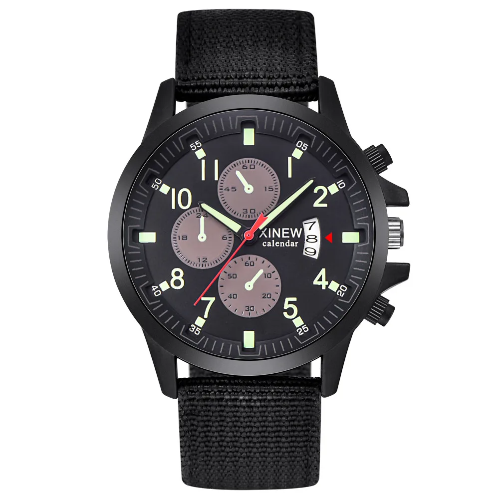 Mens Military Steel Military Date Quartz Analog Army Casual Dress Wrist Watches Erkek Kol Saati
Mens Military Steel Military Date Quartz Analog Army Casual Dress Wrist Watches Erkek Kol Saati