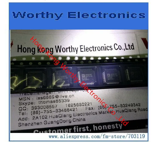 Free shipping 10PCS/LOT AD9288BSTZ-80 AD9288BSTZ AD9288B IC ADC 8BIT DUAL 80MSPS 48-LQFP
Free shipping 10PCS/LOT AD9288BSTZ-80 AD9288BSTZ AD9288B IC ADC 8BIT DUAL 80MSPS 48-LQFP