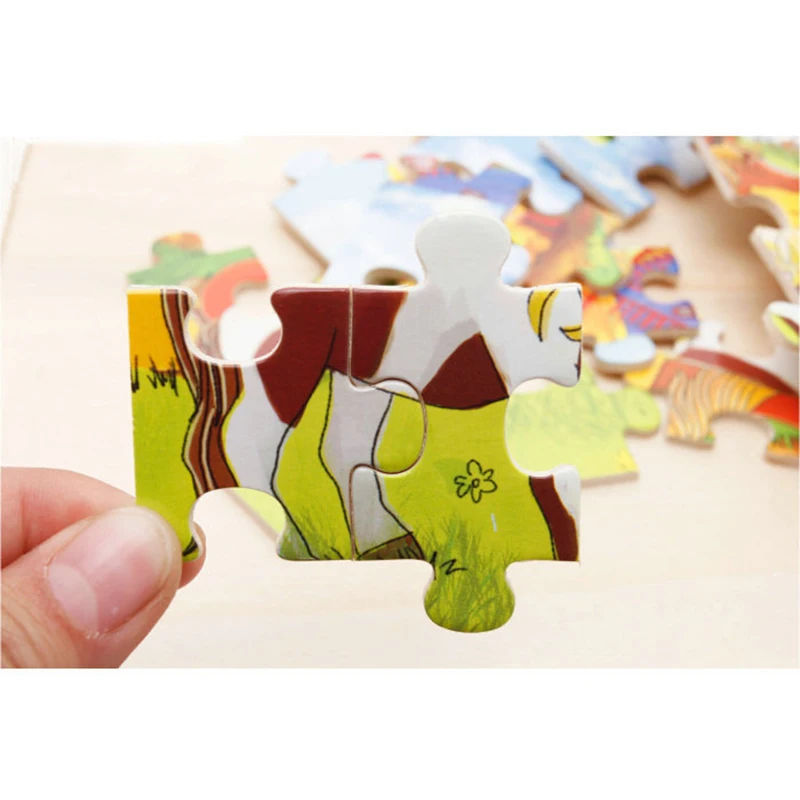 60 pcs DIY Toys Wooden Puzzle Montessori Toy Intelligence Development Tree Farm Animals kids Educational Toys Fashion Gift
60 pcs DIY Toys Wooden Puzzle Montessori Toy Intelligence Development Tree Farm Animals kids Educational Toys Fashion Gift