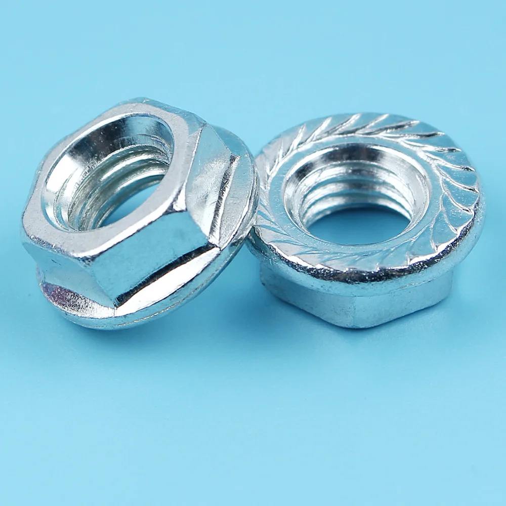 

2pcs Bar Flange Nut (M8) fit HUSQVARNA 51 55 61 66 268 272 345 350 351 353 357 359 362 365 372 394 395 450 455 460 480 Chainsaws