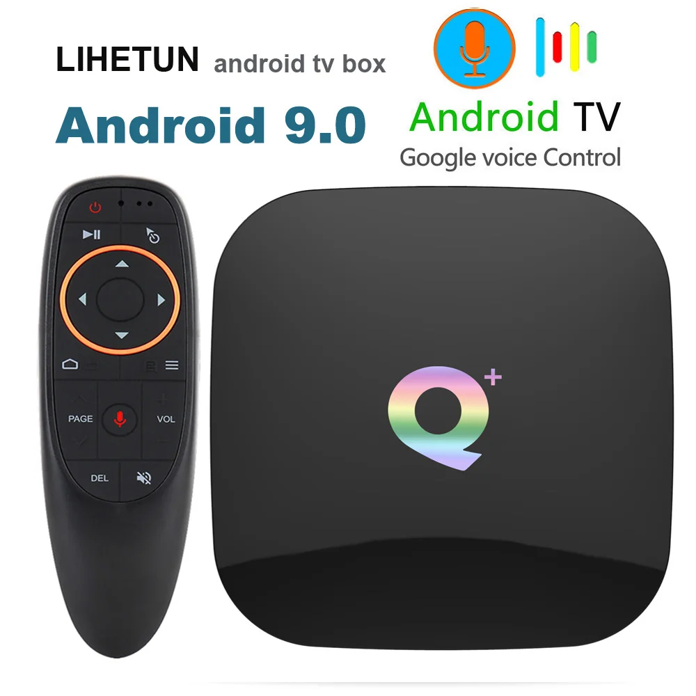 Q Plus Smart Android 9 0 tv Box 4 Гб Ram 32 64 Rom 6K H.265 USB3.0 Netflix Allwinner H6 PK T95Q s905x2