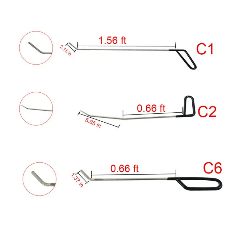 paintless dent repair Profession Rods Hooks Auto body repair Toolkit Paintless Dent Repair Tools Dent Removal Tools
paintless dent repair Profession Rods Hooks Auto body repair Toolkit Paintless Dent Repair Tools Dent Removal Tools