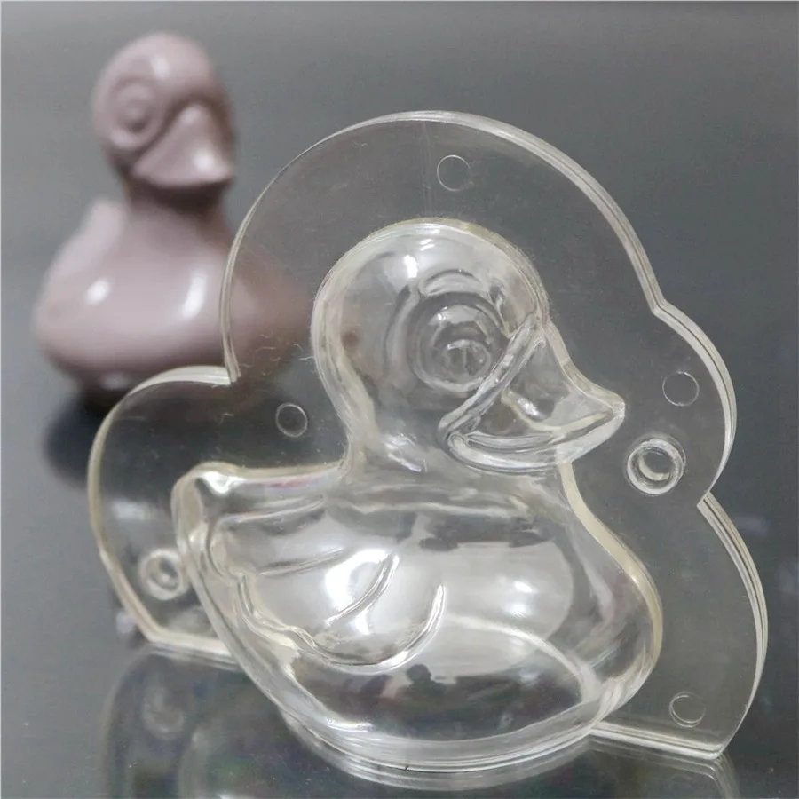 3D cute cartoon duck shaped Hard Polycarbonate(PC) Chocolate Mould PC Candy Pasta Tool Injection PC Cake Mold
3D cute cartoon duck shaped Hard Polycarbonate(PC) Chocolate Mould PC Candy Pasta Tool Injection PC Cake Mold