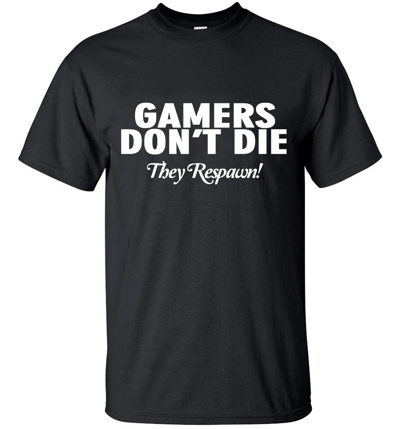 Mens GAMERS DON'T DIE Fashion T-shirts 2020 Short Sleeve Harajuku Clothing Casual Retro Male Hipster Tops Leisure handsome Homme
Mens GAMERS DON'T DIE Fashion T-shirts 2020 Short Sleeve Harajuku Clothing Casual Retro Male Hipster Tops Leisure handsome Homme