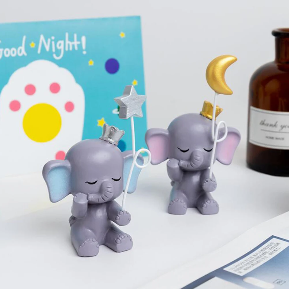 1pc Resin Ornament Cute Elephant Cake Decorating Topper Star Moon Statue Ornaments Resin Crafts Cake Dessert Home Decor Lovely
1pc Resin Ornament Cute Elephant Cake Decorating Topper Star Moon Statue Ornaments Resin Crafts Cake Dessert Home Decor Lovely