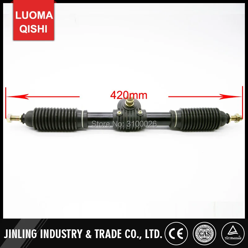 300mm Steering wheel 420mm Gear Rack Pinion 380mm U Joint Tie Rod Knuckle Assy Fit For China 110cc Go Kart Buggy UTV Bike Parts
300mm Steering wheel 420mm Gear Rack Pinion 380mm U Joint Tie Rod Knuckle Assy Fit For China 110cc Go Kart Buggy UTV Bike Parts