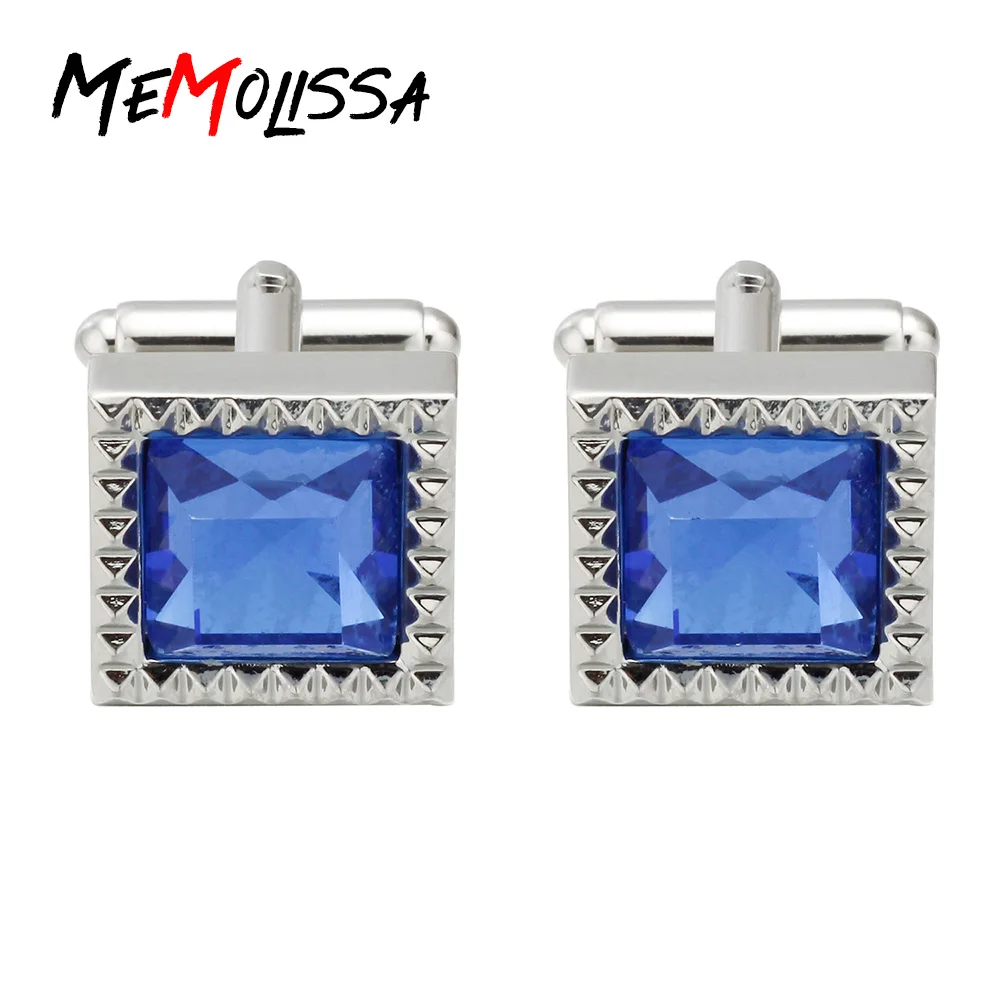 MeMolissa Blue Crystal Square Cufflinks for mens gemelos para hombre camisa gemelos cuff links
MeMolissa Blue Crystal Square Cufflinks for mens gemelos para hombre camisa gemelos cuff links