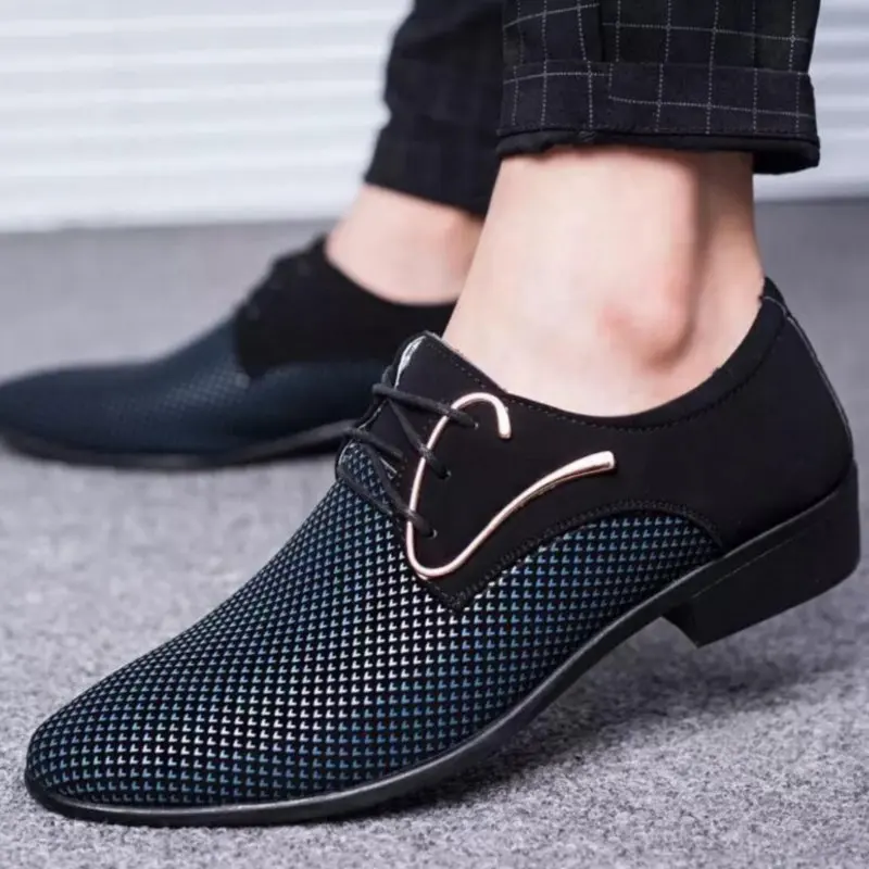 2020 Summer Men Casual Shoes New Designer Business Men's Dress Shoes Comfortable Men Wedding Dress Shoes Men Formal Shoes
2020 Summer Men Casual Shoes New Designer Business Men's Dress Shoes Comfortable Men Wedding Dress Shoes Men Formal Shoes