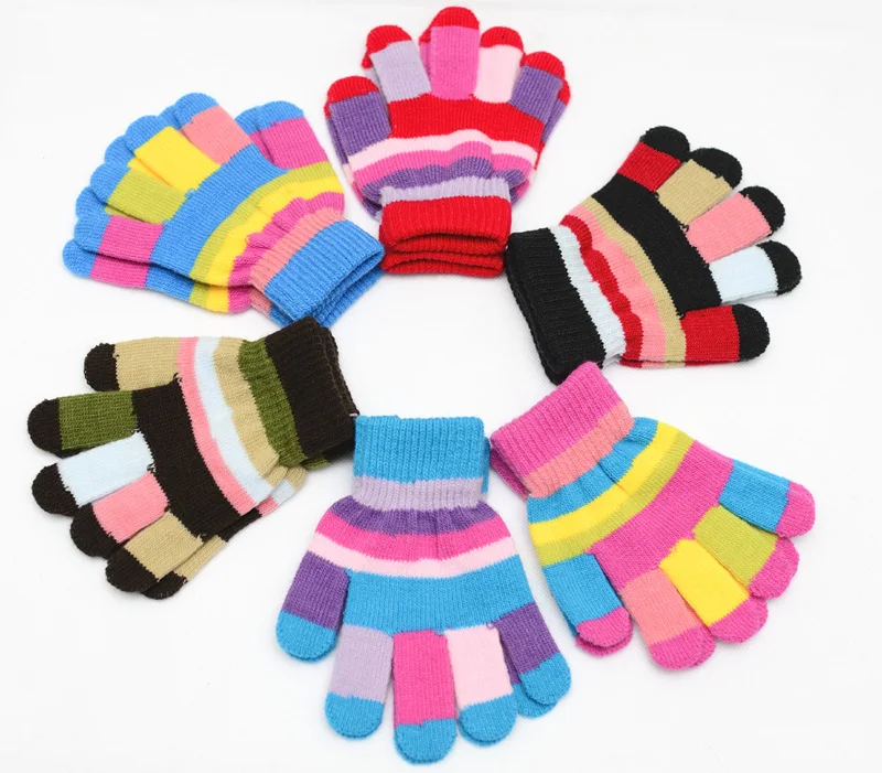 Winter Warm Kids Toddler Mittens Gloves Boys Girs Striped Soft Kids Gloves Knitted Fitness Children Gloves For Boys Girls 4-10Y
Winter Warm Kids Toddler Mittens Gloves Boys Girs Striped Soft Kids Gloves Knitted Fitness Children Gloves For Boys Girls 4-10Y