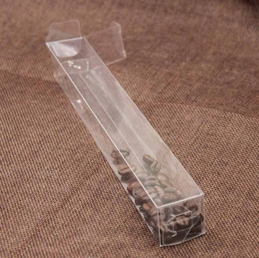 3*3*22cm 20PCS Plastic Clear PVC Boxes Transparent Waterproof Gift Box PVC Carry Cases Packaging Box For jewelry/Candy/toys
3*3*22cm 20PCS Plastic Clear PVC Boxes Transparent Waterproof Gift Box PVC Carry Cases Packaging Box For jewelry/Candy/toys