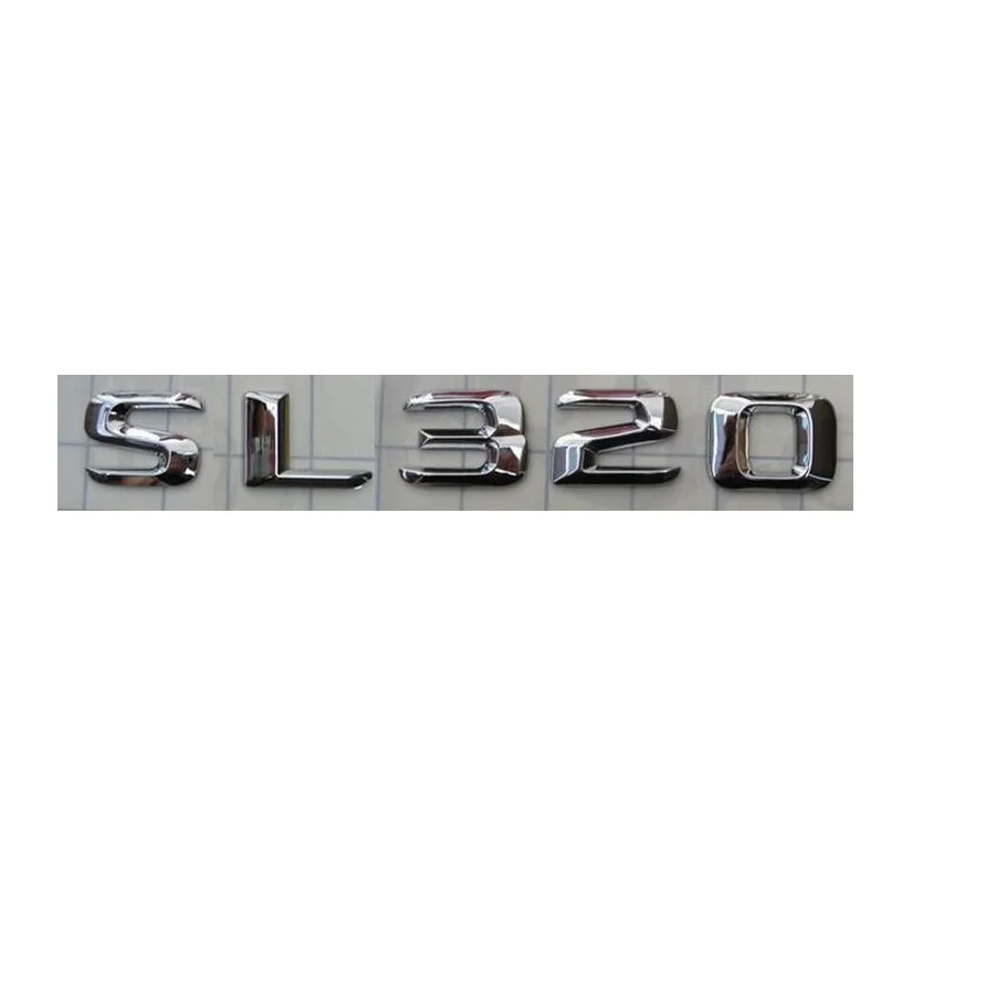 Chrome 3D ABS Plastic Car Trunk Rear Letters Badge Emblem Decal Sticker for Mercedes Benz SL Class SL320
Chrome 3D ABS Plastic Car Trunk Rear Letters Badge Emblem Decal Sticker for Mercedes Benz SL Class SL320