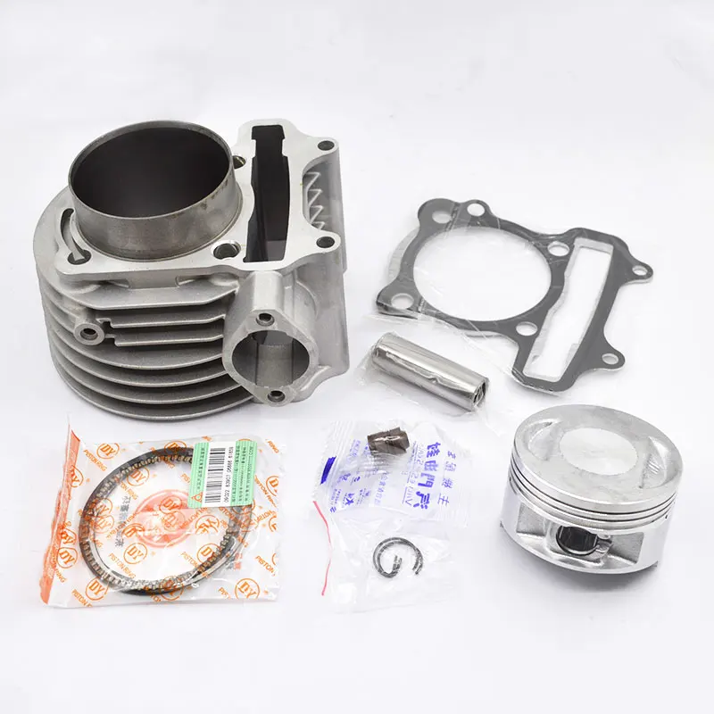 High Quality Motorcycle Cylinder Kit 61mm Bore For GY6 GTS175 GTS 175 161QMK Engine Scooter Moped
High Quality Motorcycle Cylinder Kit 61mm Bore For GY6 GTS175 GTS 175 161QMK Engine Scooter Moped