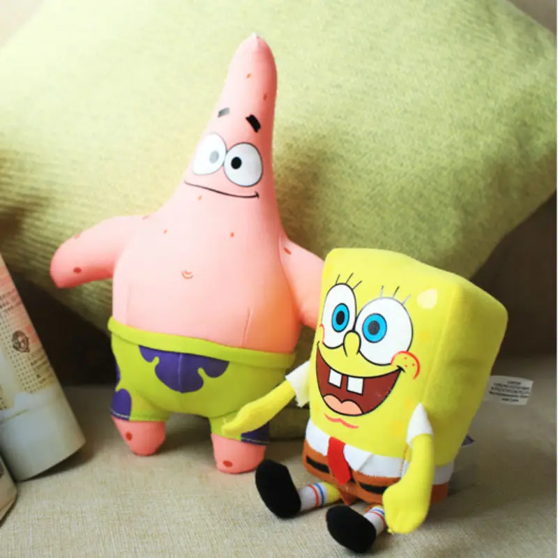 17-22cm Six In one Lot Cartoon Sponge Soft Toys Bob Patrick Stuffed Plush Toys Soft For Children's Day Gift Room Decoration
17-22cm Six In one Lot Cartoon Sponge Soft Toys Bob Patrick Stuffed Plush Toys Soft For Children's Day Gift Room Decoration