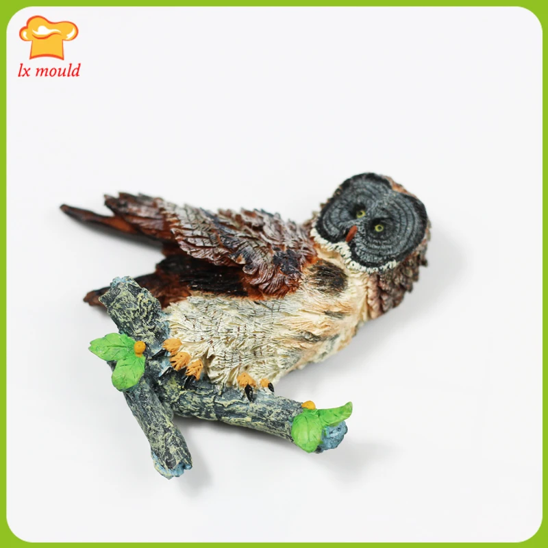 LXYY New Owl With Flower Silicone Mould for Fondant, Gum Paste, Chocolate, Crafts
LXYY New Owl With Flower Silicone Mould for Fondant, Gum Paste, Chocolate, Crafts