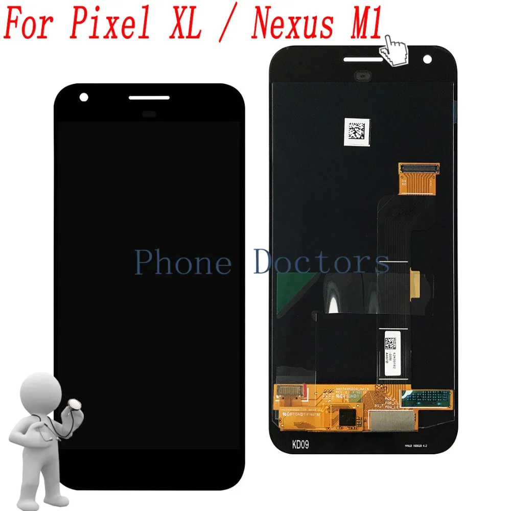 5.5 ''полный ЖК дисплей + Сенсорный экран планшета Ассамблеи для HTC Nexus M1 Google Pixel XL