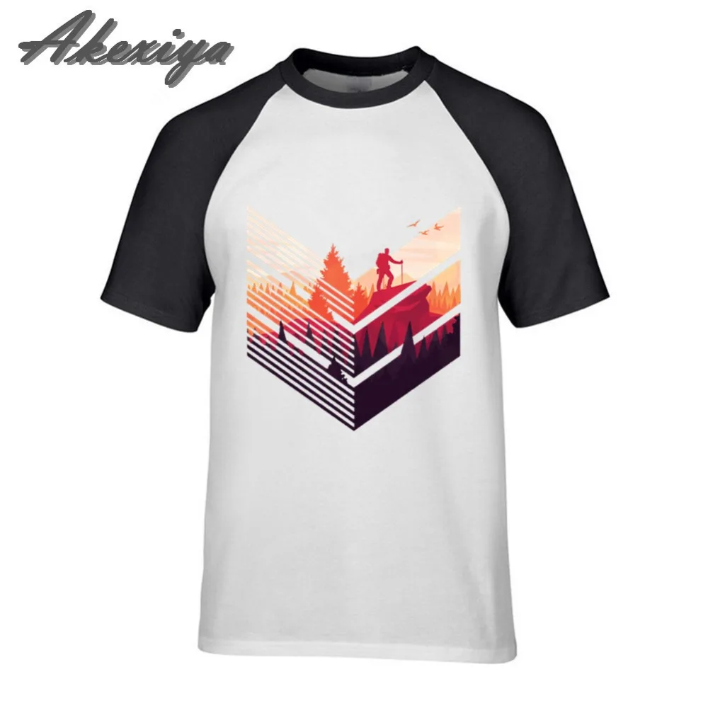 Latest design Colorful Hiking Printing Men T Shirt Crew Neck Soft Cotton Fashion 2019 Oversized Tshirt Homme Short Sleeve Tees
Latest design Colorful Hiking Printing Men T Shirt Crew Neck Soft Cotton Fashion 2019 Oversized Tshirt Homme Short Sleeve Tees