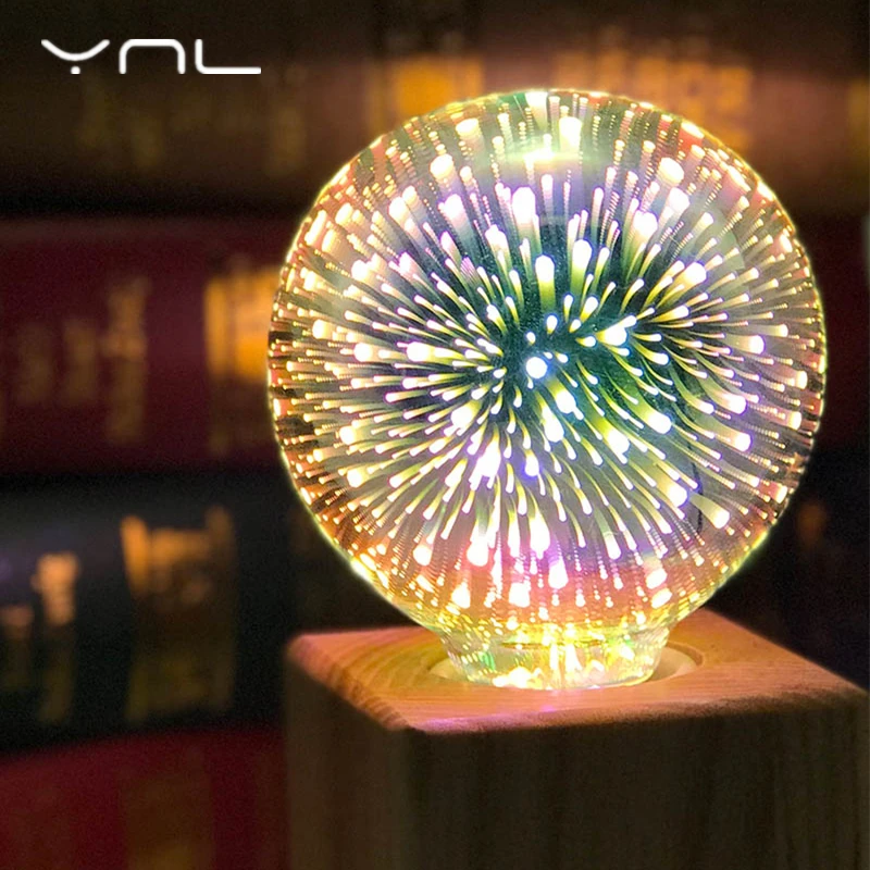 E27 LED Light Bulb 220V A60 ST64 G80 G95 G125 Novelty Indoor Holiday Christmas Decor Lighting 3D Decoration Firework Bulb Lamps
E27 LED Light Bulb 220V A60 ST64 G80 G95 G125 Novelty Indoor Holiday Christmas Decor Lighting 3D Decoration Firework Bulb Lamps
