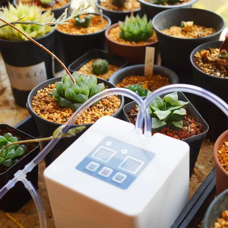 LanLan DIY Micro Automatic Drip Irrigation Kit Self Watering System with 30-Day Timer and USB Charging-25
LanLan DIY Micro Automatic Drip Irrigation Kit Self Watering System with 30-Day Timer and USB Charging-25