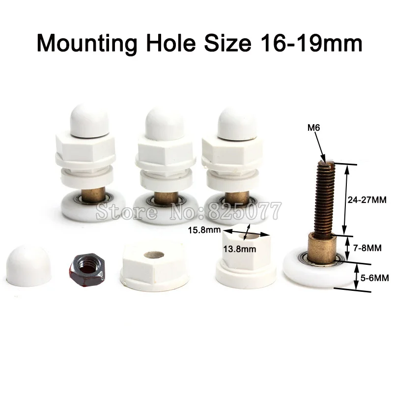 2PCS Bath room parts pulley shower room pulley roller sheave for shift door pulley hanging steel frame copper nylon
2PCS Bath room parts pulley shower room pulley roller sheave for shift door pulley hanging steel frame copper nylon