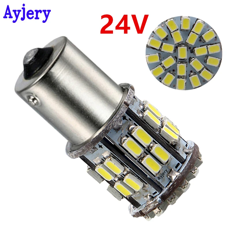 AYJERY 100 шт. DC 24V белый 1206 50 SMD Светодиодные лампы 1156 BA15S транспортных средств Резервное копирование Хвост светильник сигнала поворота Автомоби...
AYJERY 100 шт. DC 24V белый 1206 50 SMD Светодиодные лампы 1156 BA15S транспортных средств Резервное копирование Хвост светильник сигнала поворота Автомоби...
